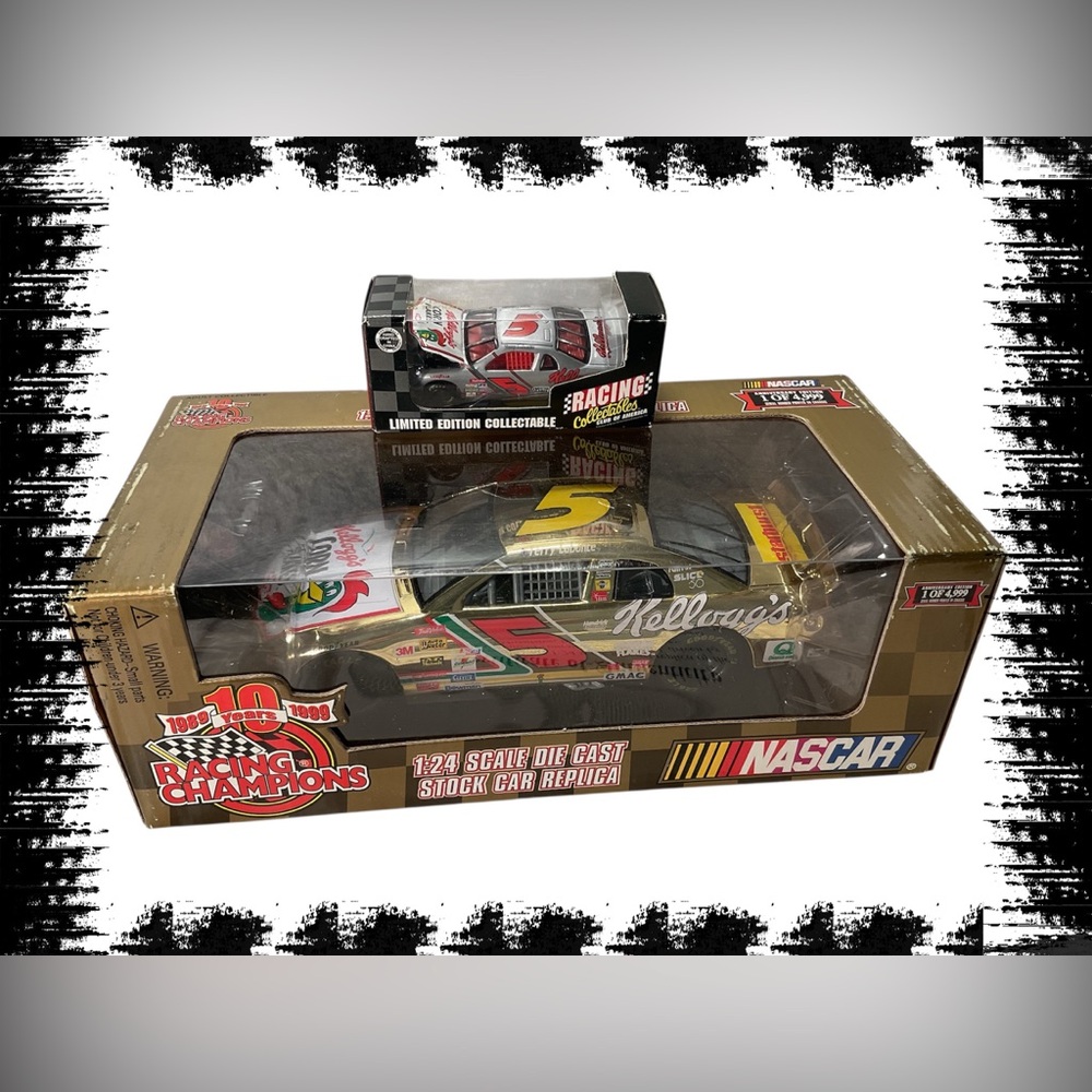 Terry Labonte 1:24 NASCAR Diecast Gold Anniversary Edition with bonus car